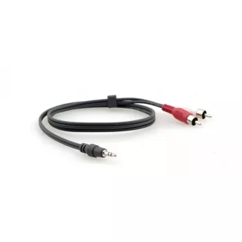 Garso kabelis Kramer Electronics C-A35M/2RAM-15 4,6 m 3,5 mm 2xRCA juodas