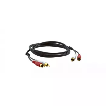 Garso kabelis RCA vyras-į-vyrą 1,8 m Kramer Electronics 2xRCA