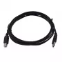 USB laidas Kramer Electronics 3m USB 2.0 USB A USB B juodas
