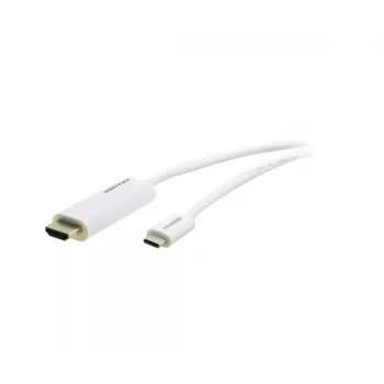 Kramer Electronics C-USBC/HM10 USB Type-C į HDMI laidas, 3 m, baltas