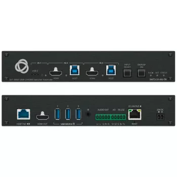 Automatinis perjungiklis ir HDBaseT 3.0 plėstuvas Kramer Electronics SWT3-31-HU-TR
