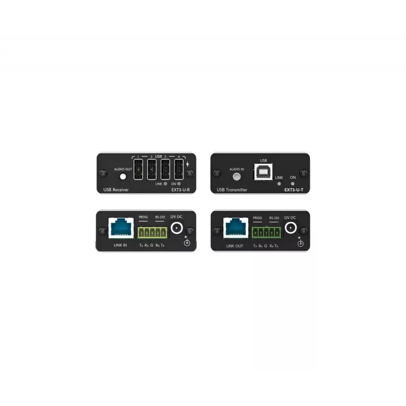 AV siųstuvas ir imtuvas Kramer Electronics EXT3-U-KIT, laidinis, USB Type-A / Type-B