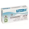 Segtuvų pakuotė Rapid 24/6, 1000 vnt., 6 mm kojelės ilgis