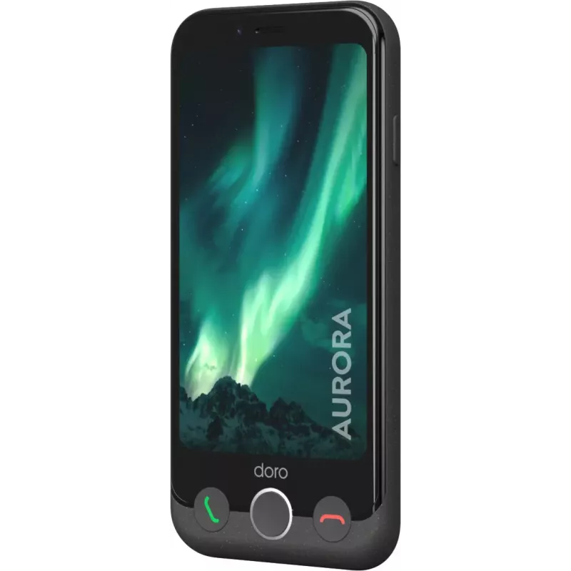 Išmanusis telefonas Doro Aurora 11 4,5 colio Dual SIM Android 14 4GB 64GB 3000mAh Graphite