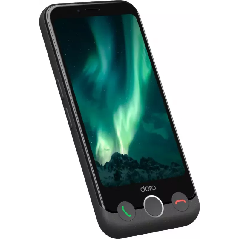 Išmanusis telefonas Doro Aurora 11 4,5 colio Dual SIM Android 14 4GB 64GB 3000mAh Graphite