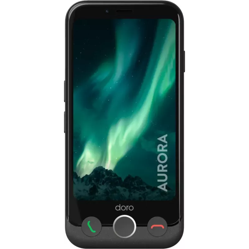 Išmanusis telefonas Doro Aurora 11 4,5 colio Dual SIM Android 14 4GB 64GB 3000mAh Graphite