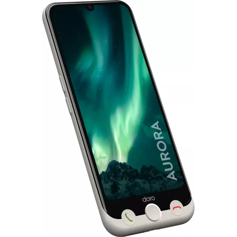 Išmanusis telefonas Doro Aurora A31 6,1 colio Dual SIM Android 14 6GB RAM 128GB Graphite Grey