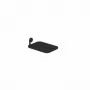 Šoninė lentyna SMS Smart Media Solutions EVER Side Shelf Dark MDF juoda 1,6 cm