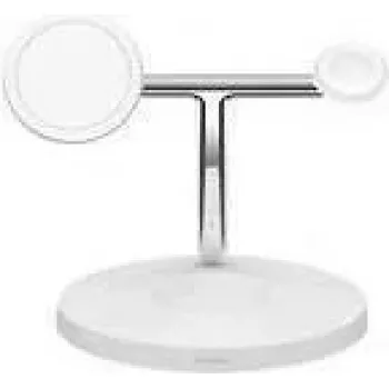 Belaidis įkroviklis Belkin 3-in-1 iPhone 12/13 serijai su MagSafe WIZ017VFWH-APL