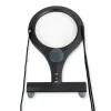 Padidinamasis stiklas Carson LumiCraft 2x su LED apšvietimu, baterijomis, juodas, 135×23×226 mm