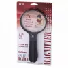 Didinamasis stiklas Carson Split Handle HF-11 – 3,5× rankinis didintuvas, juodas/skaidrus, AAA baterija