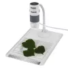 Skaitmeninis mikroskopas Carson EFLEX 300x, 75–300x didinimas, 1600×1200 kamera, pilkai baltas