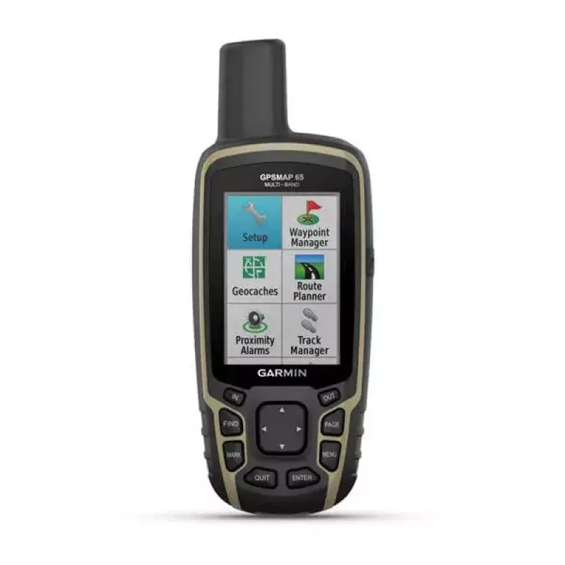 GPS navigacijos prietaisas Garmin GPSMAP 65 Personal juodas