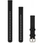 Laikrodžio dirželis GARMIN Lily 2 Silicone juodas – keičiamas silikoninis dirželis Lily 2
