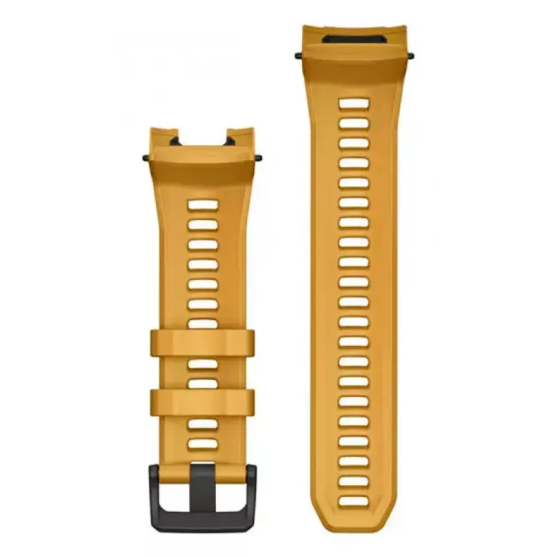 GARMIN Instinct 3 (50 mm) silikoninis dirželis – 26 mm plotis, 128 mm ilgis, geltona