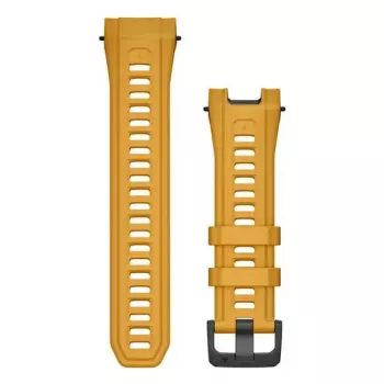 GARMIN Instinct 3 (50 mm) silikoninis dirželis – 26 mm plotis, 128 mm ilgis, geltona
