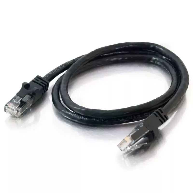 C2G 83412 Cat6 UTP komutacinis kabelis, juodas, 10 m