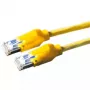 S/FTP Patch Laidas Draka Comteq Cat6 Geltonas 3m