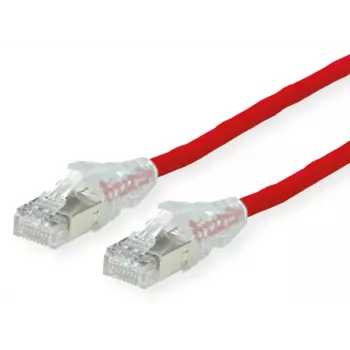 Tinklo kabelis Dätwyler 21.05.0521 Raudonas 2m Cat6a S/FTP
