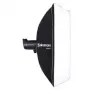Softbox Elinchrom Rotalux Squarebox 1000×1000×420 mm, juodas/sidabrinis