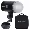 Elinchrom ONE (Juoda) – kompaktiška baterijomis maitinama blykstė, 131 Ws