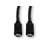USB-C kabelis VALUE 11.99.9057 USB 3.2 Gen 2 0,5 m juodas