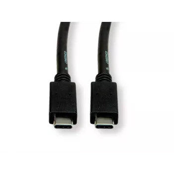 USB-C kabelis VALUE 11.99.9057 USB 3.2 Gen 2 0,5 m juodas