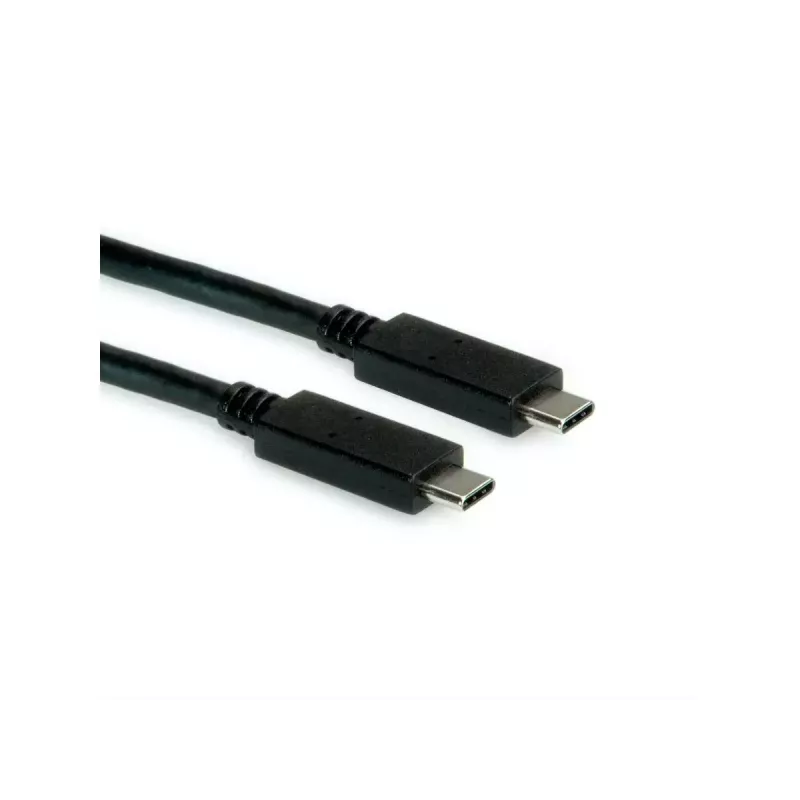 USB-C kabelis VALUE 11.99.9057 USB 3.2 Gen 2 0,5 m juodas