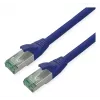 Tinklo laidas ROLINE Recycled Material 21.45.3249 RJ-45 Cat6a 20 m Mėlynas
