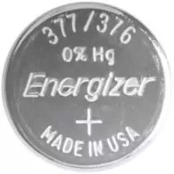 Vienkartinė baterija Energizer 377/376 sidabro oksido 1,55 V, 1 vnt.