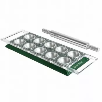 Marcato Ravioli Tablet Green RT-VER – rankinis raviolių antspaudas