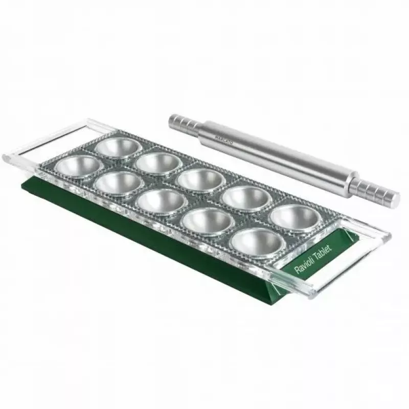 Marcato Ravioli Tablet Green RT-VER – rankinis raviolių antspaudas