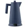 Elektrinis virdulys Alessi Plissé 1,0 L 2200 W mėlynas, termoplastinė derva, paslėptas pagrindas, automatinis išsijungimas