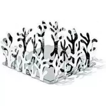 Serviravimo krepšelis Alessi ESI18 Kvadratinis Nerūdijantis plienas 205x205x83 mm