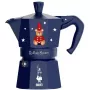 Bialetti Moka Express 1 puodelio mokos kavos virimo aparatas, mėlynas, Joyful Memories serija