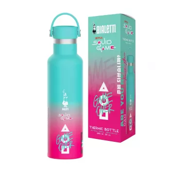 Geriamasis butelis Bialetti SQUID004 600 ml nerūdijantis plienas įvairiaspalvis