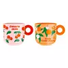 Puodelių rinkinys BIALETTI PFRUIT004 – 2 vnt., universalūs, įvairiaspalviai