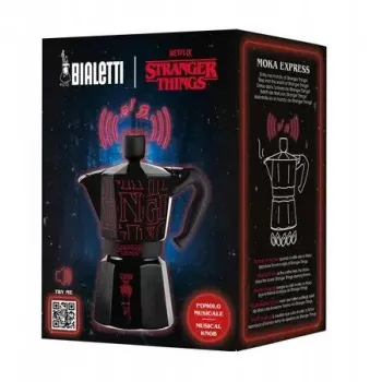 Kavinukas viryklei BIALETTI Moka Express 6 puodelių – 6 TZ Stranger Things