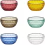 Serviravimo indeliai Guzzini VANITY 6 vnt., įvairių spalvų, 12 cm