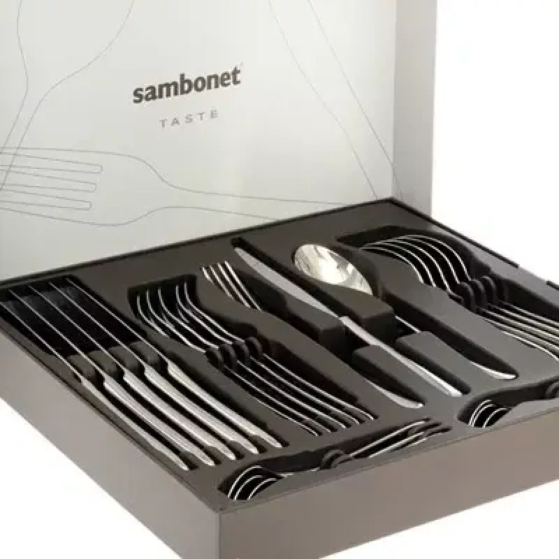 Stalo įrankių rinkinys Sambonet Taste 52553-81 24 vnt Chromuotas