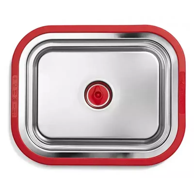 Maisto laikymo indas Magic Vac ACO1138, stačiakampis, 1,9 l, skaidrus, 235×184×83 mm
