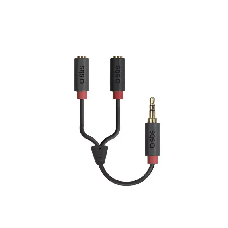 SBS Audio stereo kabelis 3,5 mm lizdu su dalikliu