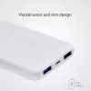 Nešiojamas išorinis akumuliatorius SBS 5000 mAh, balta
