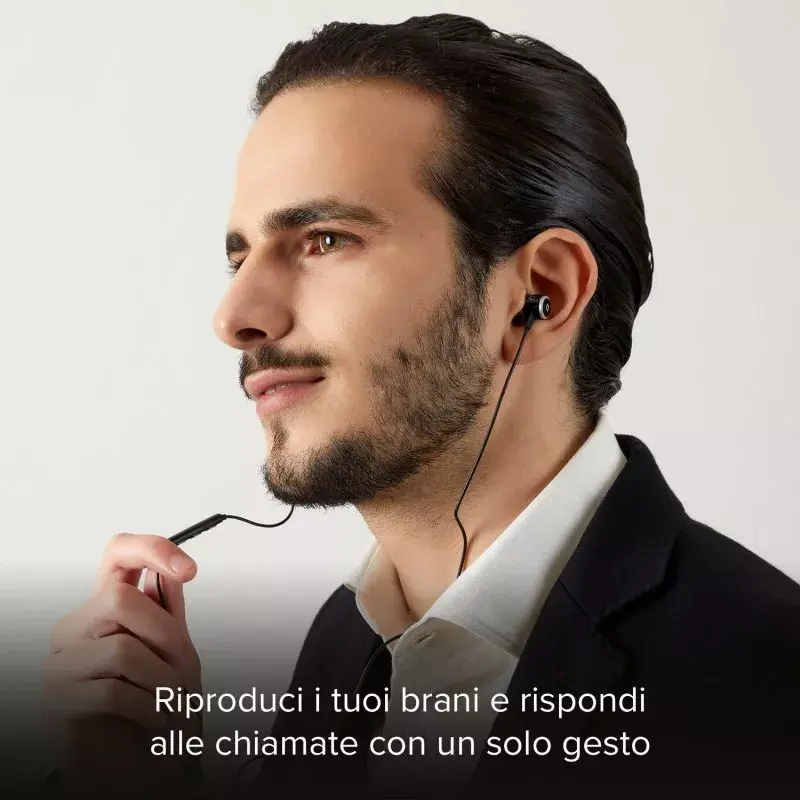 Ausinės SBS TEEARTYCK laidinės, USB Type-C, juodos