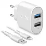 Sieninis kroviklis SBS TEKITTR2ULH2189A 1×USB 2.0 baltas