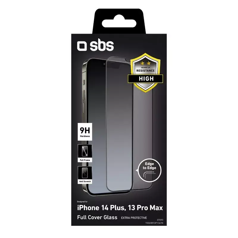 SBS TESCRFCIP1367K Grūdinto stiklo apsauginis stikliukas iPhone 13 Pro Max / 14 Plus