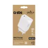 Mobiliojo įrenginio įkroviklis SBS GRETR1CPD20W Universal White AC Greitasis įkrovimas