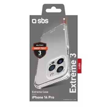SBS Extreme X3 dėklas iPhone 14 Pro 15,5 cm permatomas