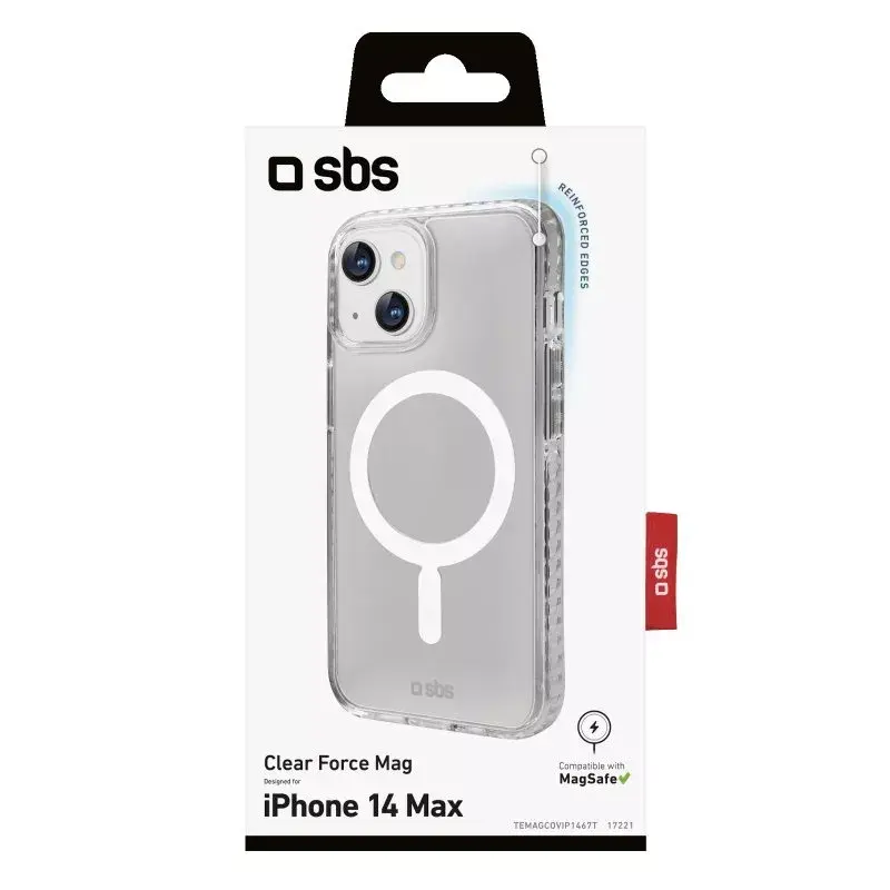 Dėklas SBS TEMAGCOVIP1467T iPhone 14 Plus 17 cm permatomas