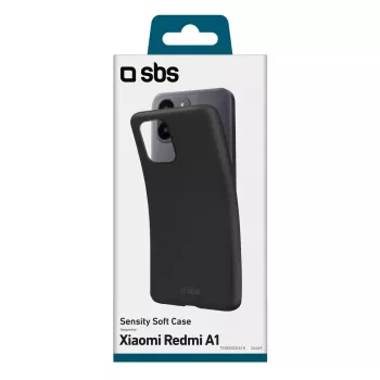 Dėklas SBS Sensity Xiaomi Redmi A1 16,6 cm Juodas